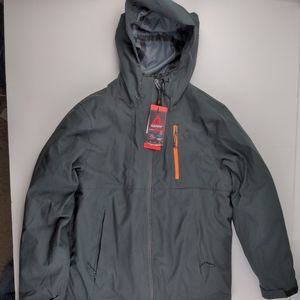 gerry men's heavy knit full zip fleece lined jacket
